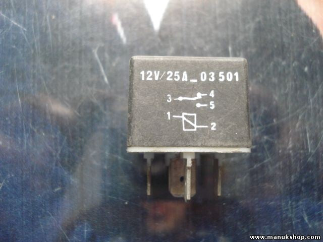 Relais Peugeot 405 oder Renault 12V/25A 03.501 12V/25A03501 03501