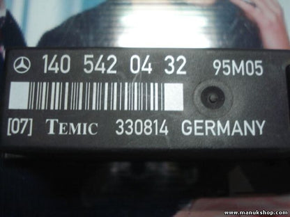 Lampenkontrolle Relais Mercedes W140 1405420432 140 542 04 32 95M05 TEMIC 330814
