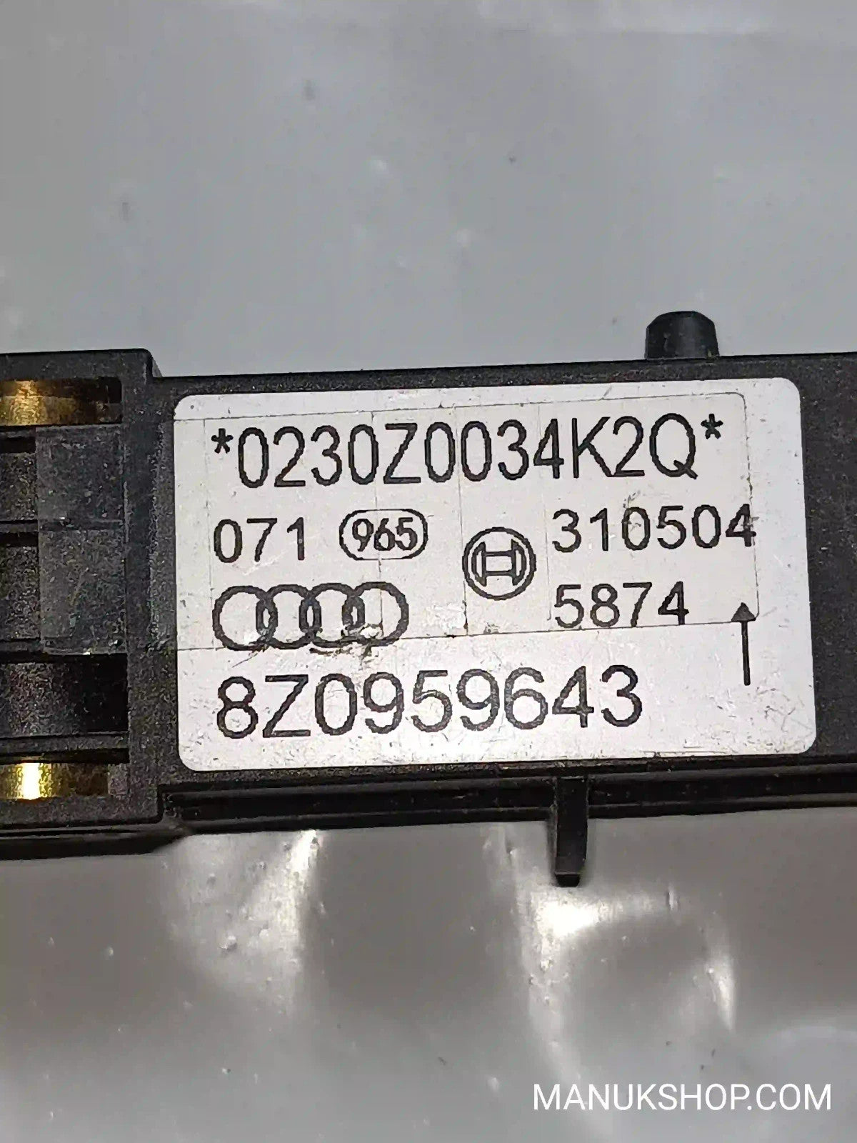 Airbagsensor Airbagsteuergerät Audi A2 8Z0959643 8Z0 959 643 0230Z0034K2Q