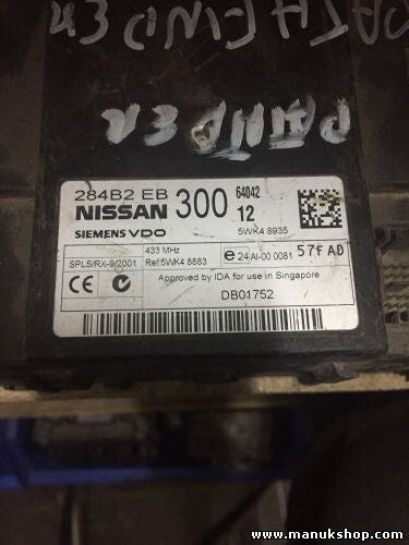Karosseriesteuergerät Nissan Navara 284B2EB300 12 284B2 EB 300 SIEMENS VDO