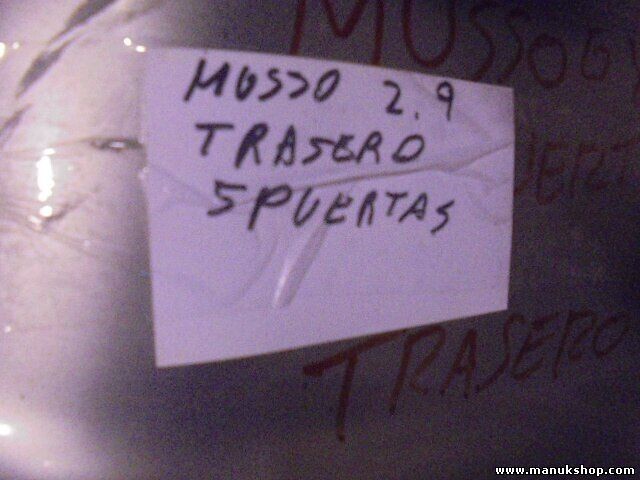 Stoßstange hinten SsangYong Musso 2.9 TD 120 CV / 88 KW 1996