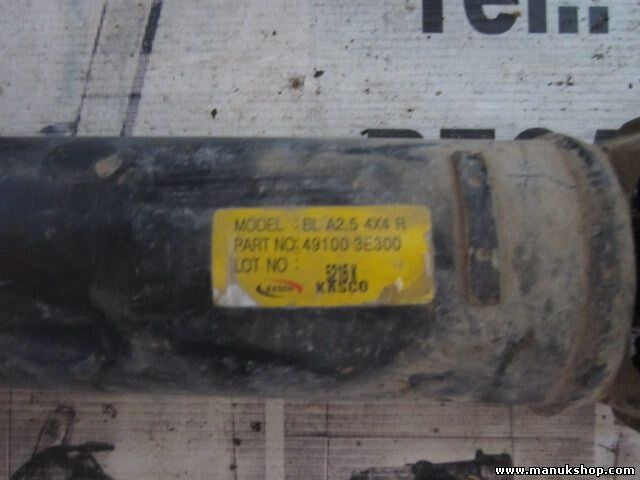 Kardanwelle Kardan Gelenkwelle hinten Kia JC 2,5 CRDI 491003E300 49100 3E300