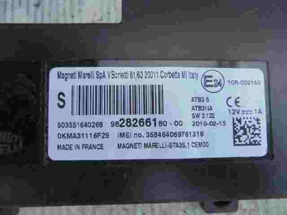 Steuergerät Interface Peugeot 9828266180-00 98 282661 80-00 503551640268