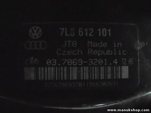 Bremskraftverstärker Audi Q7 7L8612101 7L8 612 101 03786932014 03 7869 3201 4