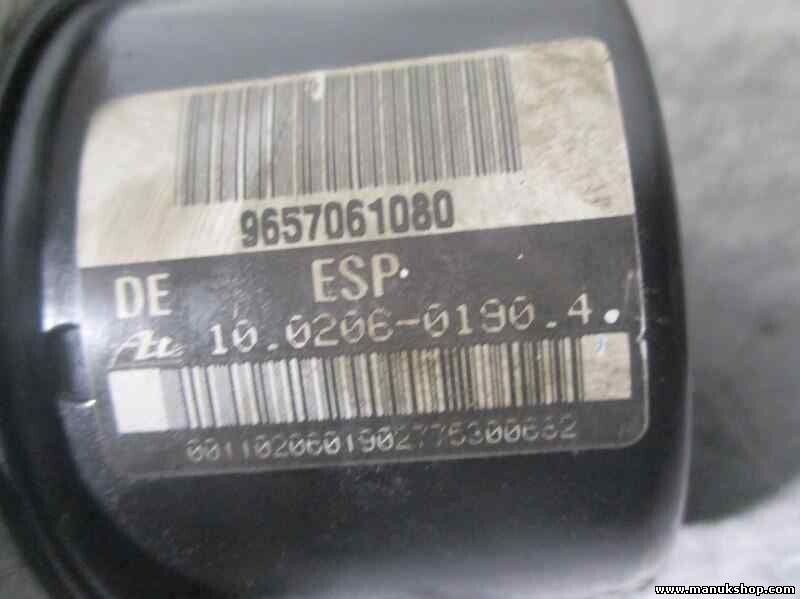 Hydraulikblock Citroen C5 9657061080 ESP ATE 10096011403 10020601904 00007503E1