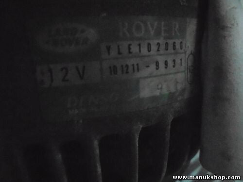 Lichtmaschine Land Rover Soft Top 1,8 i DENSO 1012119931 YLE102060 441133344358
