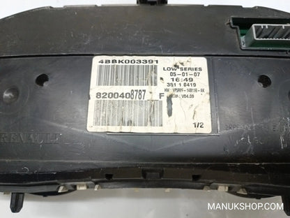 Kombiinstrument Tacho Renault Megane 8200408787F VP5RFF14B115AK VP5RFF-14B115-AK