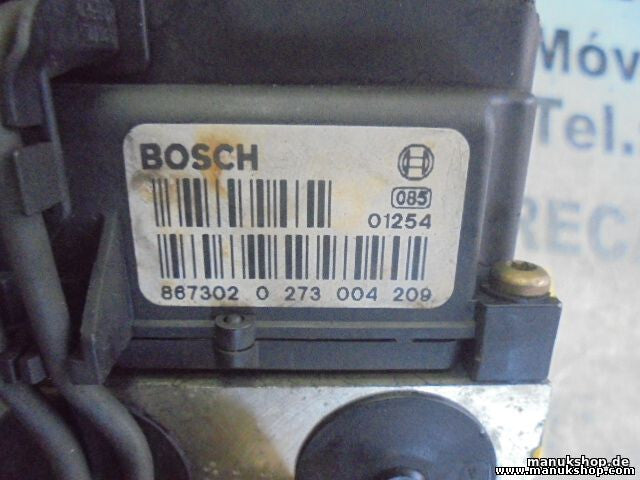 ABS Steuergerät Opel Astra G 0265216461 90498066 BOSCH 0273004209