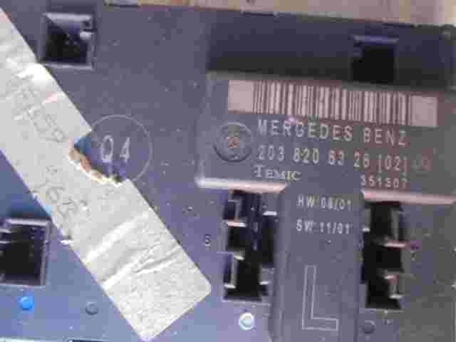 Türsteuergerät Mercedes-Benz C-Klasse W203 2038206326 Q4 TEMIC 351307
