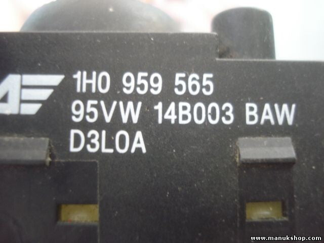 Spiegelschalter VW Volkswagen Golf 3 Ford WGR Sharan 1H0959565 95VW14B003BAW