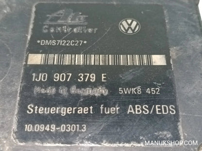ABS Hydraulikblock Audi  7M0614111Q  98VW2L580BB 10020401534 1J0907379E 5WK8452