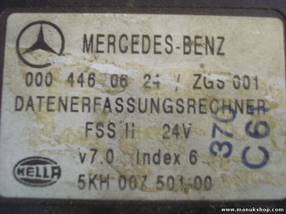 Datenerfassungsrechner Mercedes-Benz 0004460624 INDEX 6 HELLA 5KH00750100