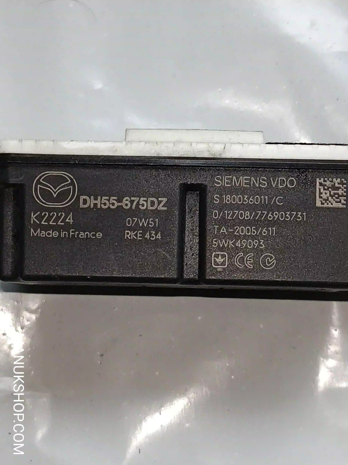 Steuergerät Zentralverriegelung Mazda 6 DH55675DZ  5WK49093 S180036011C