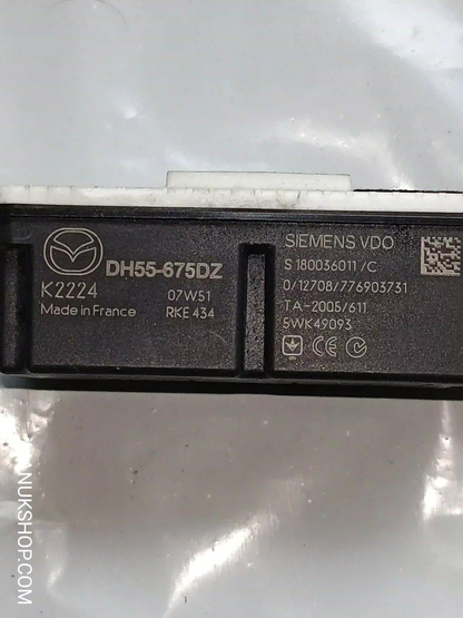 Steuergerät Zentralverriegelung Mazda 6 DH55675DZ  5WK49093 S180036011C