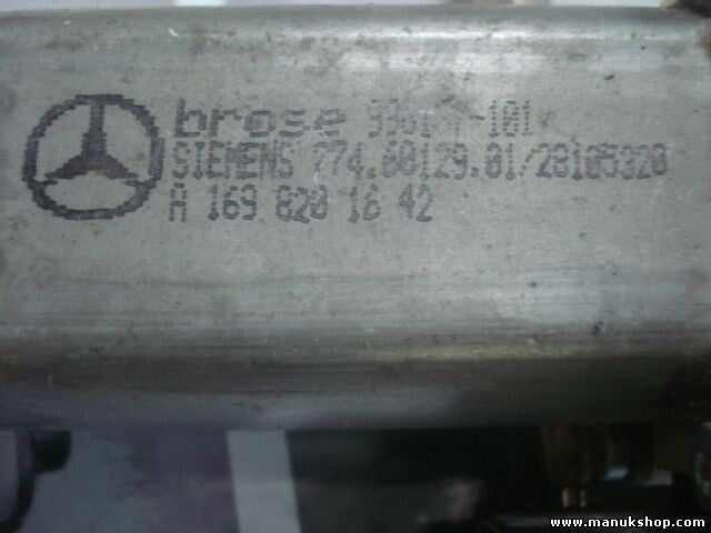 Fensterheber motor Mercedes-Benz W169 996137 101 A1698201642 A 169 820 16 42