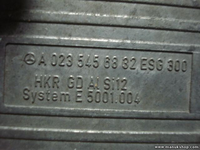 Steuergerät Elektrolüfter Mercedes-Benz A140 W168 A0235456832 ESG300 E5001004