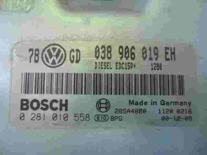 Motorsteuergerät Passat 1.9 038906019EH DIESEL EDC15P 1280 28SA4880 0281010558