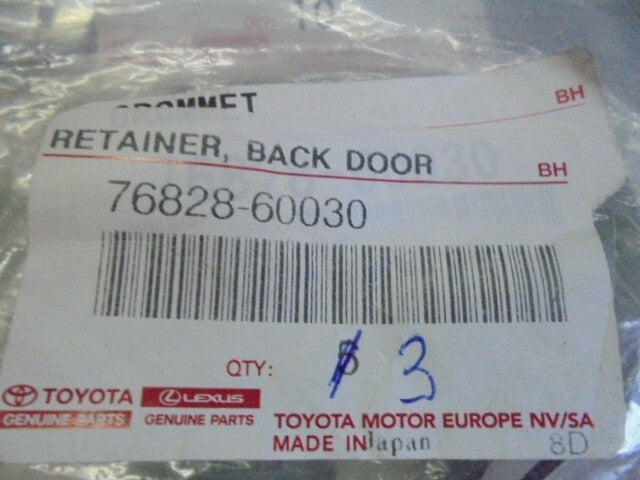 Retainer Back Door  Toyota Land Cruiser Prado 150  7682860030 76828-60030