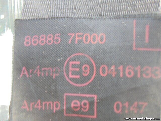 Sicherheitsgurt Gurt Nissan Terrano Ford Maverick II R20 868857F000 86885 7F000
