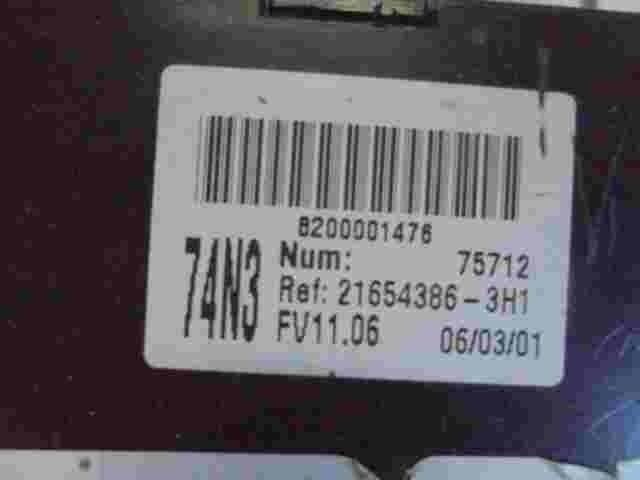 Sicherungskasten Renault Laguna II 74N3 FV11.06 PCKH 8200001476 82 000 01 476