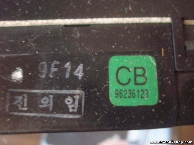 Uhr Digitaluhr Daewoo Lanos (KLAT) 96236123