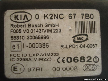 Steuergerät Wegfahrsperre Alarmmodul Kia Sorento Carens 0K2NC677B0 F005V00143