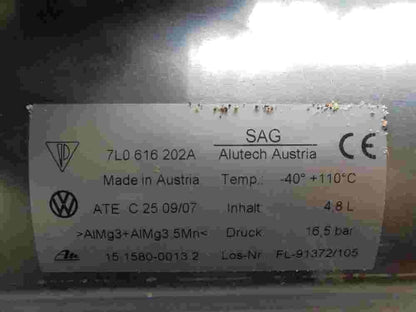Druckluftbehälter Porsche Cayenne 7L0616202A 7L0 616 202A ATE 15158000132