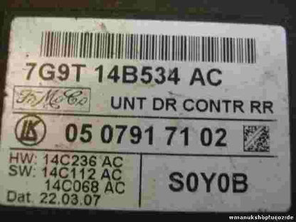 Fensterheber steuergerät Ford Mondeo 7G9T14B534AC 7G9T 14B534 AC LK 0507917102
