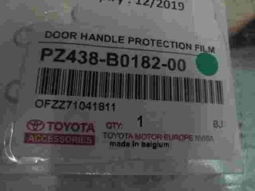 Door Handle Protection Film Toyota Land Cruiser Prado PZ438B018200 OFZZ71041811