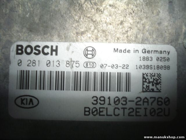 Motorsteuergerät Kia Ceed 391032A760 0281013875 1039S18098 B0ELCT2EI02U