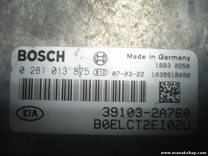 Motorsteuergerät Kia Ceed 391032A760 0281013875 1039S18098 B0ELCT2EI02U