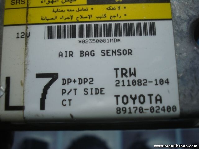 Airbagsensor Airbagsteuergerät Toyota Corolla SID DP DP2 89170-02400 8917002400