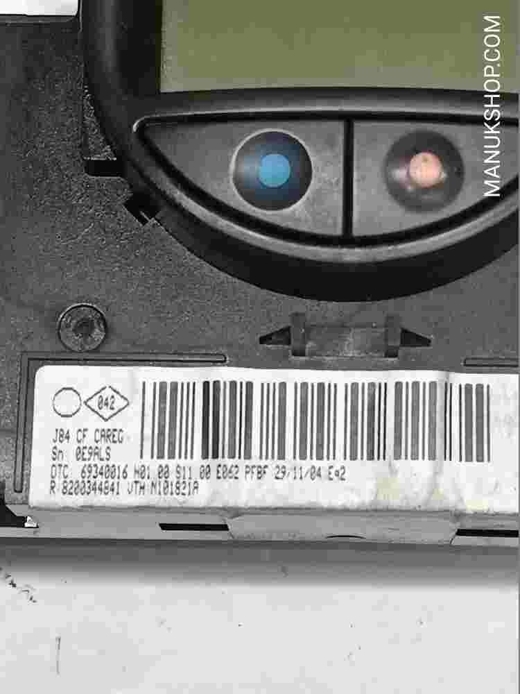 Klimabedienteil Renault Scenic II Grand 8200344841 Valeo 69340016 R VTH N101821A