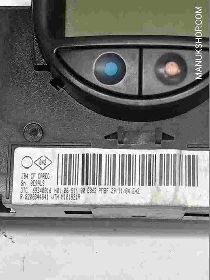 Klimabedienteil Renault Scenic II Grand 8200344841 Valeo 69340016 R VTH N101821A