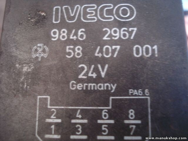 Steuergerät Iveco 24V 98462967 9846 2967 58407001 58 407 001