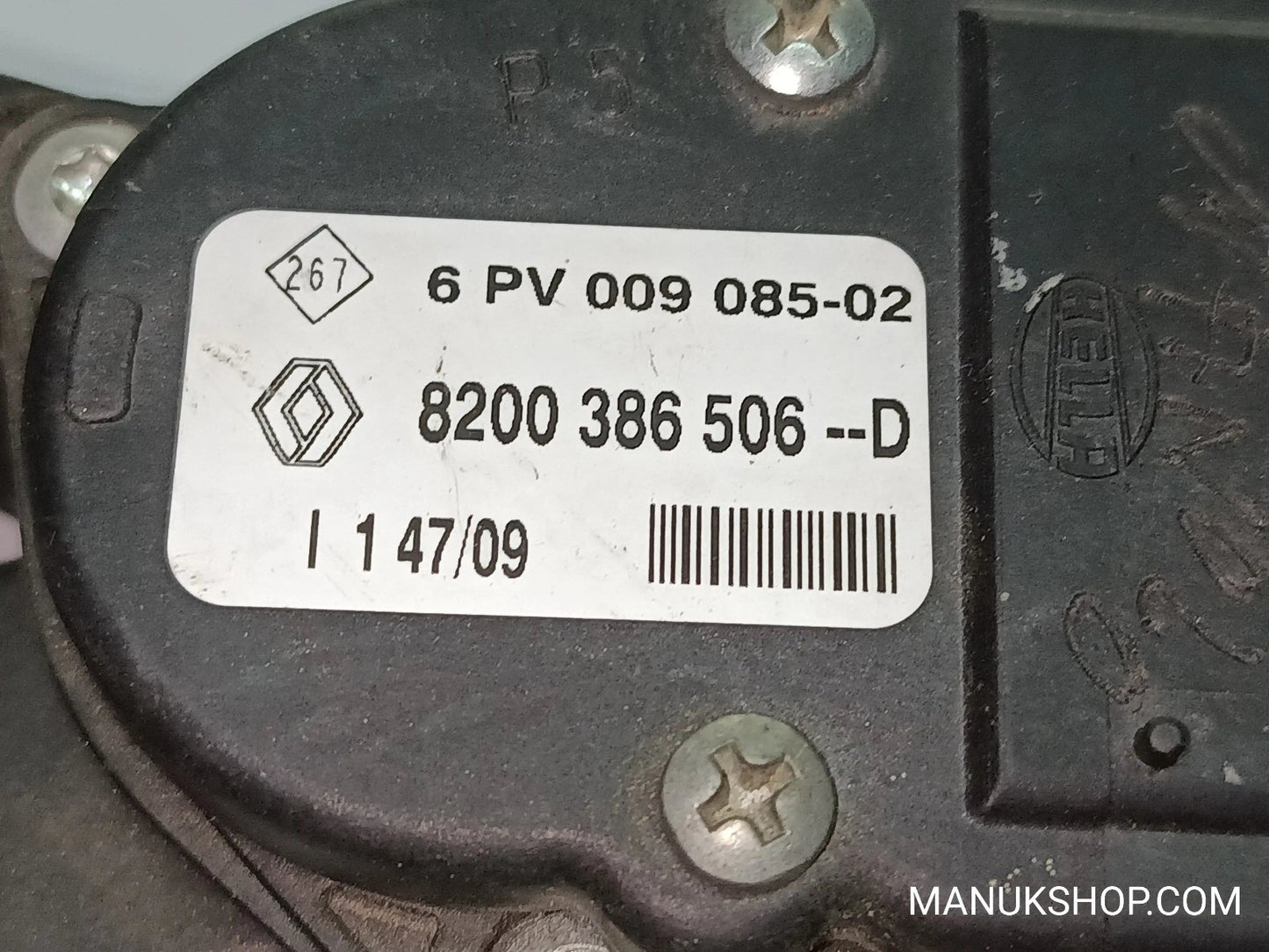 Gaspedalstellung Dacia Logan Renault Duster  8200386506D 6PV00908502