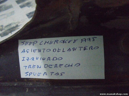 Sitzschiene Sitz Schiene Führung links seite links Jeep Cherokee XJ 1995