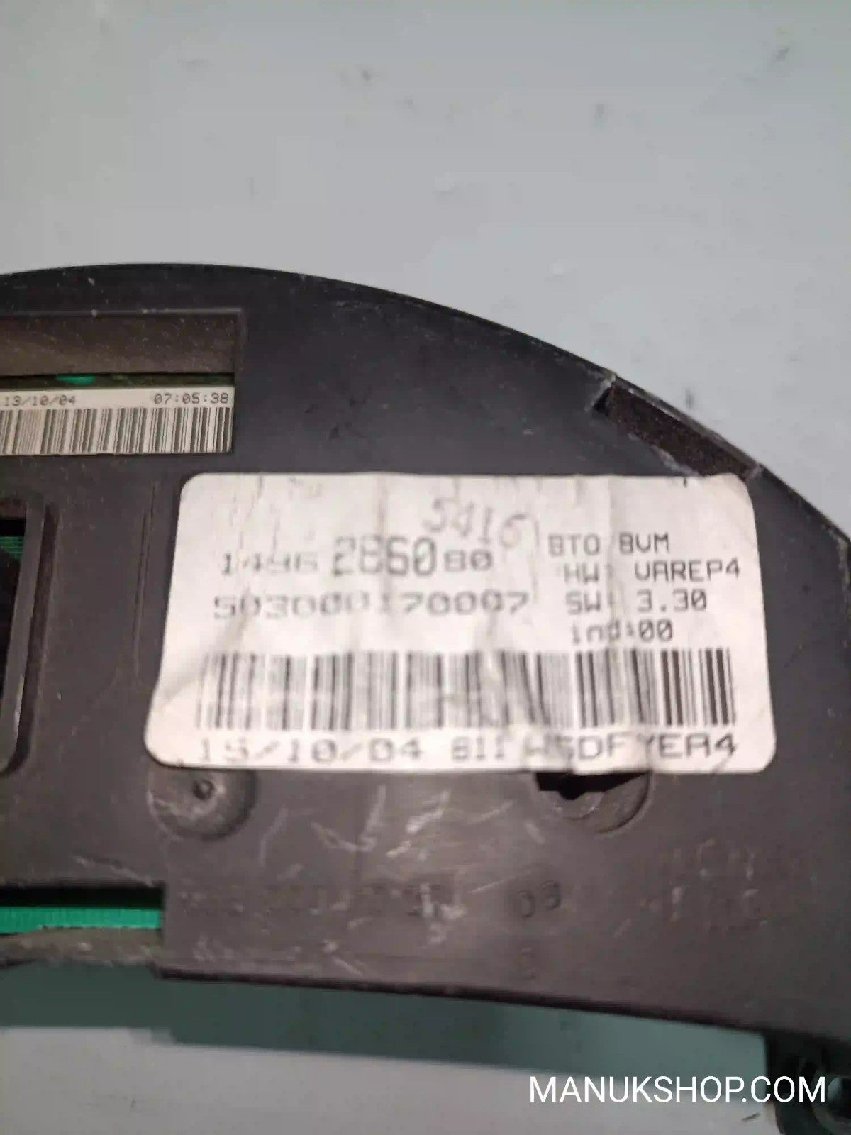 Anzeige Kombiinstrument Tacho Peugeot 807 Citroen C8  1496286080 503000170007