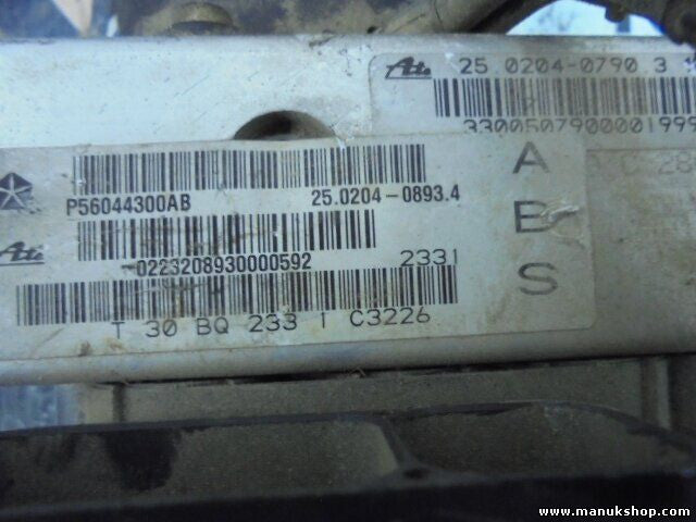 ABS Hydraulikblock Jeep Grand Cherokee P56044300AB 56044300AB 25020408934