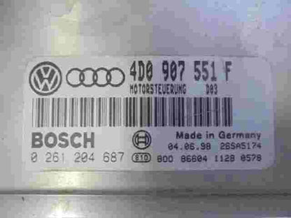 Motorsteuergerät Audi A4 A4 A6 Quattro VW Passat 4D0907551F BOSCH 0261204687