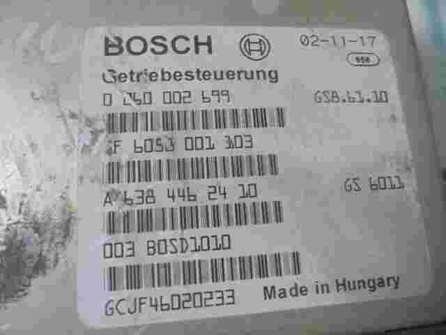 Getriebesteuergerät Mercedes-Benz W638 Vito A6384462410 ZF6053001103 0260002699