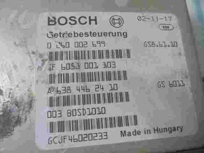 Getriebesteuergerät Mercedes-Benz W638 Vito A6384462410 ZF6053001103 0260002699