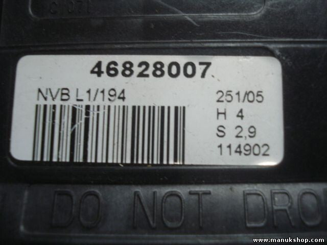 Komfortsteuergerät KSG Fiat Croma 46828007 NVBL1194 NVBL1/194