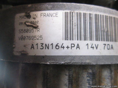 Lichtmaschine Renault super 5 YV1652 12V Valeo a13n164