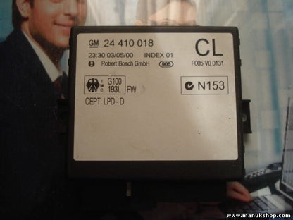 Steuergerät OPEL Vectra Omega Astra  24 410 018 F005V00131 24410018 CL index 01