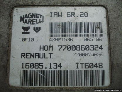 Motorsteuergerät Renault Twingo I IAW6R20 HOM7700860324 7700860324 7700874630