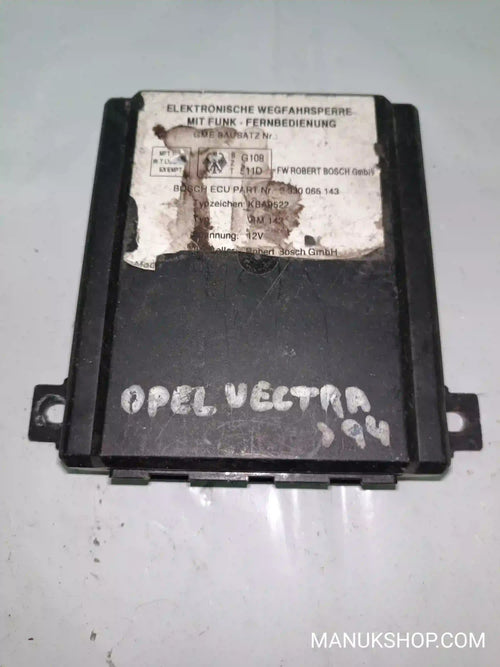 Steuergerät Wegfahrsperre Alarmmodul Opel Vectra BOSCH 9330065143  9 330 065 143
