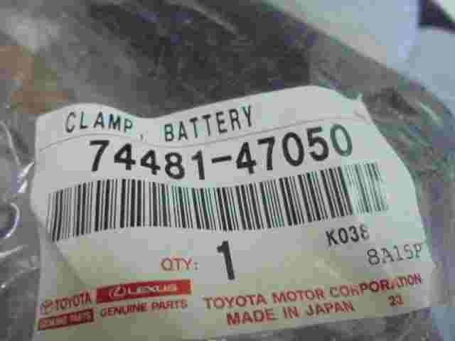 Clamp battery  Toyota Prius 7448147050 74481-47050 8A15P K038