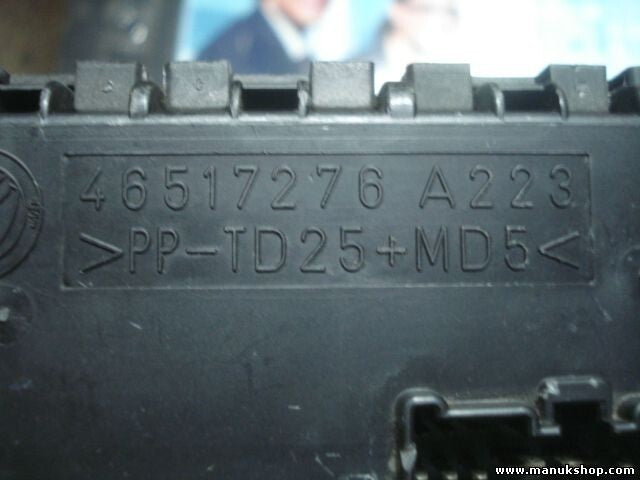 Sicherungskasten Fiat Multipla 46517276 0046517276 PP-TD25-MD5 A223