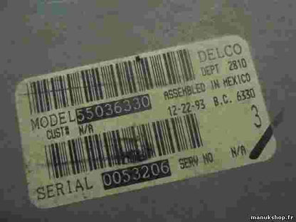 Heizungsbedienteil Jeep Grand Cherokee DELCO 55036330 0053206